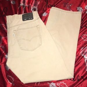 Levi’s 559 men’s khaki jeans 36x32